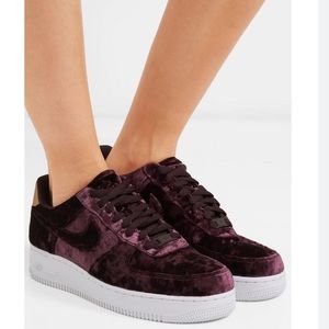 Air Force 1 Low In Plush Velvet